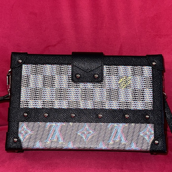 Louis Vuitton LV pop petit Malle trunk hard sided clutch purse bag - Picture 3 of 16
